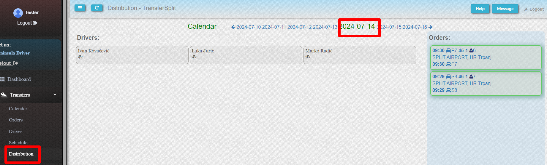 5. Transfers Distributions